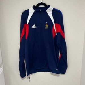 Vintage 2000's Adidas‎ France National Soccer Track Jacket M